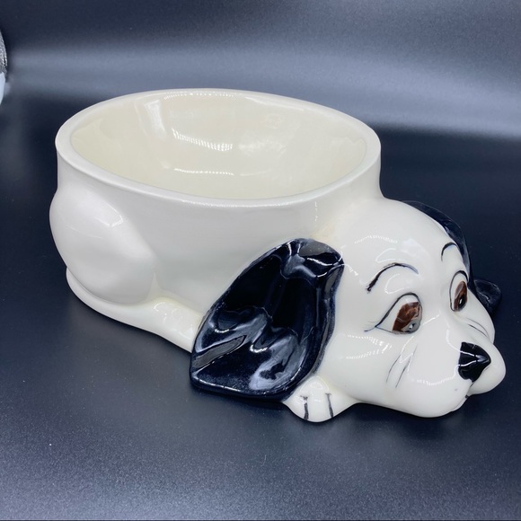 Pottery Other - How cute - Bowl: Ceramic Black & White, 8.5”x 11.5” Bowl 3” Deep.